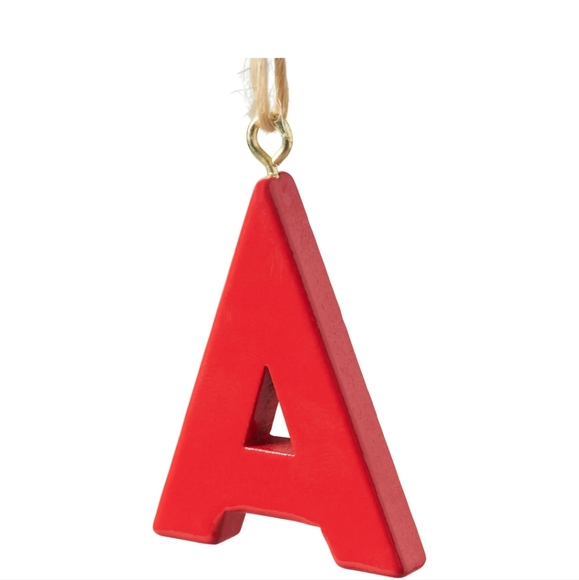 Monogram "A" Ornament, Package Decor, Craft Use, Etc New - Picture 1 of 6